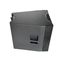 Enceinte de sol professionnelle double 12 pouces, enceinte audio en bois, enceinte line array
