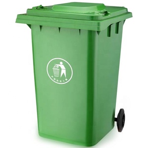 Cubo de basura con pedal Poubelle de <span class=keywords><strong>360</strong></span> litros al por mayor con rueda y tapas Contenedor de desechos médicos peligrosos grande - Product Image 1