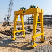Grue sur roues compacte et efficace pour travaux lourds 360 °   Plateforme tournante hydraulique pour équipement de construction mobile