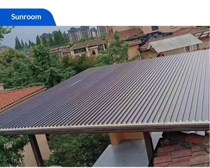 Factory <strong>Roof</strong> <strong>Sandwich</strong> <strong>Panels</strong> Polyurethane Filling Insulation Double-layer Composite Aluminum Alloy Outdoor Great <strong>Wall</strong> Tile - Product Image 2