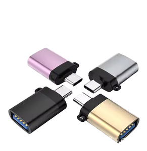 Adaptador OTG USB 3.0 a Tipo-C Rápido con Salida de CC, Aleación de Aluminio, para Macbook Pro, para Mi 10 Mini - Product Image 1