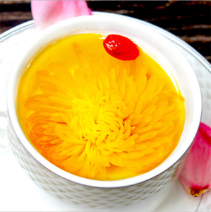 Fleur chrysanthème doré, thé à la mode - Product Image 3