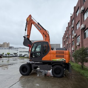 รถขุดล้อยางรุ่นใหม่ Develon DX150WE DX150 พร้อมเครื่องยนต์นำเข้า น้ำหนัก 15 ตัน รถขุด Develon DX150 DX150WE พร้อมยางคุณภาพดี - Product Image 3