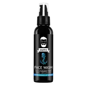 Men natural facial cleaners for oily dry skin best mens face wash for male private label