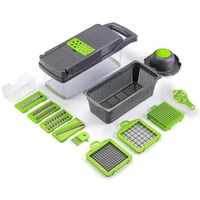 Multifunctionele 16 In 1 Vegetarische Uiensnijder Mandoline Fruitsnijder Aardappelschiller Handmatige Groentehakselset