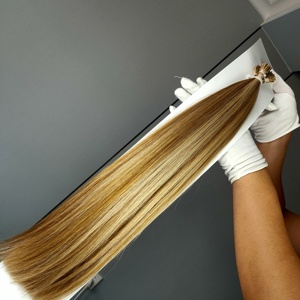จัสมินบิวตี้โฮลเซลล์ ผมแท้ธรรมชาติ 100% คุณภาพสูง แบบ I-Tip สำหรับต่อผมและวิกผม - Product Image 4