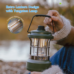 Đa chức năng không thấm nước có thể sạc lại có thể thu vào chuỗi LED RETRO đèn lồng đèn trại đèn - Product Image 4