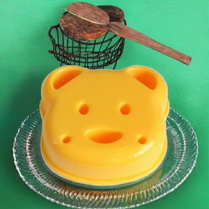 Cartone animato a forma di orso Sandwich Cutter in plastica <span class=keywords><strong>stampo</strong></span> per biscotti per bambini - Product Image 3