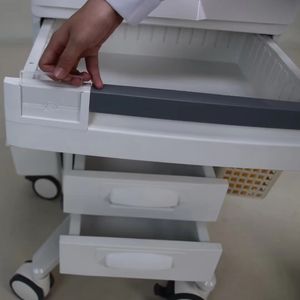 Tốt bền ABS đa chức năng máy tính y tế giỏ hàng điện thoại di động tất cả-trong-một máy tính xách tay giỏ y tá trạm giám sát cụ giỏ hàng - Product Image 4