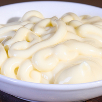 Vente chaude 200g Sauce au fromage crémeux dans une bouteille en plastique pour les desserts servant des agrafes tartiner diverses options d'emballage disponibles