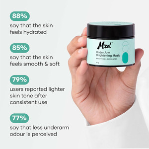 Masque crème éclaircissant pour les bras à l'acide lactique, à l'acide glycolique et à l'acide Malik | Crème démaquillante pour les mains - Product Image 4