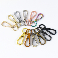 Meetee F4-1 8/10/13mm Alliage DIY Kits de couture Crochets pour sacs de voyage Mousquetons pivotants à déclenchement Boucles pour chiens Boucles à tête ronde avec petite plaque