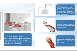Hot-selling Electric Metal <strong>Dental</strong> <strong>Unit</strong> with Shadowless Reflective Light - Product Image 2