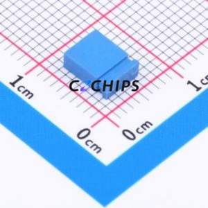 HC-JP254-1-65-CL-L-G1 Shorting Cap / Jumper Cap P=2.54mm Connector 1x2 2.54mm Capped Type 3A - Product Image 2