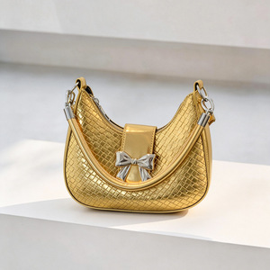 2026 <b>Summer</b> New Trendy Korean Style Crossbody <b>Bag</b>/Shoulder <b>Bag</b> with Sweet and Fresh Bow Handbag - Product Image 5