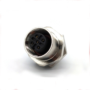 M12 Male/Female Sensor Wire <b>Cable</b> Assembly Low Voltage Waterproof 3/4/5/4 Pin Plug ABS Circular Socket Connector Copper Contact - Product Image 6