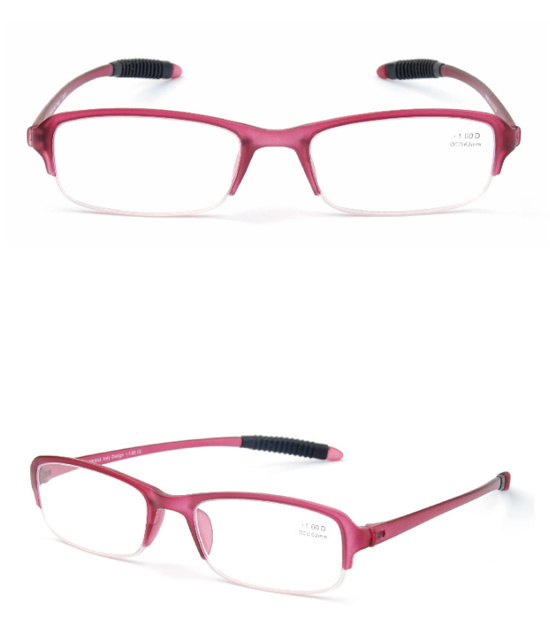 TR90 Best-Selling 2026 Classic Retro Reading Glasses for Men & Women High-Quality PC Lenses Blue/Orange Frames Customizable Logo