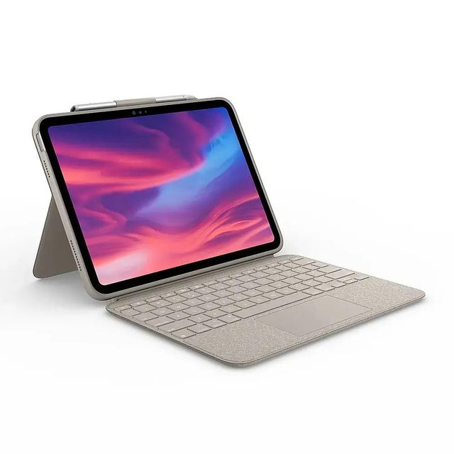 OEM ODM Combo Touch Keyboard and Trackpad Case for Tablet 10th Generation with Detachable Backlit Keyboard Sand Renewed
