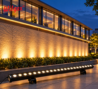 Projecteur mural LED haute luminosité 72W RGBW DMX512 IP65 étanche pour façade de bâtiment