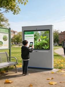 Jeu interactif AR grand écran à reconnaissance sensorielle sans contact pour parcs, communautés et sites touristiques - Product Image 4