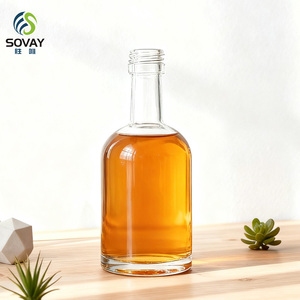 Bouteille en verre de style nordique 375 ml 700 ml 750 ml 1 L pour vodka, whisky, gin, rhum - Product Image 4