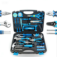 Ensemble complet d'outils multifonctionnels manuels pour l'entretien de la quincaillerie et de l'électricité, personnalisable OEM