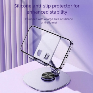 Nuovo Design 360 °   Supporto per Telefono Cellulare <span class=keywords><strong>in</strong></span> <span class=keywords><strong>Metallo</strong></span> Rotante e Pieghevole, Impermeabile, con Angolazione Regolabile per Scrivania - Product Image 3