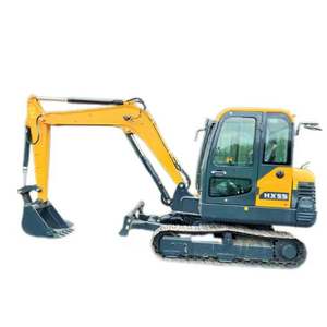 <b>New</b> 5 Ton Crawler Excavator HX55 Diesel Engine 1 Year Warranty <b>Earth</b>-moving Machinery in Stock on Sale - Product Image 1