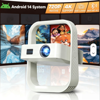 YDH-HY500 2026 Meilleure Vente Projecteur Portable 4K 600 ANSI Android 14 H723 LED à Mise au Point Électrique pour la Maison et l'Extérieur