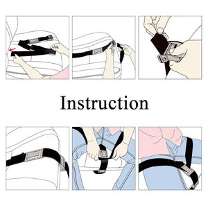 Cintura di Sicurezza per Auto con Fibbia e Cinghia per Sedile, Adatta anche per Donne in Gravidanza - Product Image 4