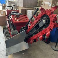 Cadena de zanjadora de bajo MOQ para tractor, zanjadora de cadena para tierra dura, cadena de zanjadora en venta para zanjado de huertos