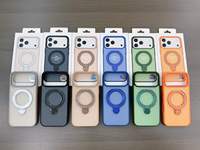 Funda para Teléfono con Soporte Magnético Antichoque y Acabado Mate para iPhone 18, 18 Pro, 18 Pro Max