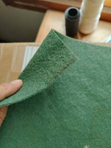 Géotextile non tissé industriel en PET/PP, vert, anti-âge, écologique, résistant aux UV, résistant aux déchirures, garantie 5 ans, certifié ASTM - Product Image 1
