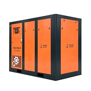 เครื่องอัดอากาศแบบสกรู PM VFD สองระดับ 37 กิโลวัตต์ 50 แรงม้า ประหยัดพลังงานสำหรับโรงงาน - Product Image 1