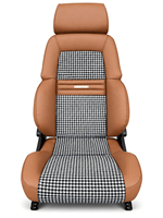 Siège sport RECARO Pole Position pour voitures de course General Motors, cadre stable en fibre de verre brillante et carbone, pour voitures modifiées