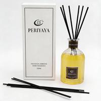 Diffuseur d'arômes personnalisé avec logo, 250 ml, pour la maison et l'hôtel, ensemble de diffuseurs d'arômes longue durée, arôme frais et relaxant, bâtonnets de diffusion d'arômes