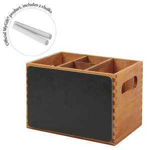 Organizador de escritorio de oficina multifunción Soporte organizador de escritorio de Bambú - Product Image 5