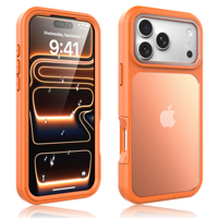 Étui de téléphone robuste en TPU+PC acrylique antichoc pour iPhone 18 Pro Max et iPhone 17 Pro Max