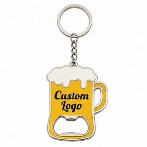 พวงกุญแจเปิดขวดเบียร์แบบขายส่ง ทำตามสั่ง วัสดุโลหะผสมสังกะสี พร้อมโลโก้ส่วนตัว ของที่ระลึก ของขวัญอเนกประสงค์ - Product Image 2