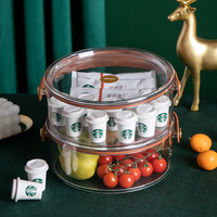 Boîte à bonbons noix hermétiques portables, 50 pièces, bon marché, stockage de collations aux fruits