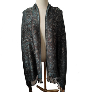 <strong>Wedding</strong> <strong>Pashmina</strong> Wraps Ladies Scarves Head Covers Viscose Shawl Bohemian Scarves Large Soft Silky Pshmina Shawl Wrap Scarf - Product Image 4