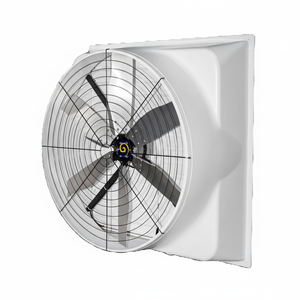 Ventilador de Extracción para Ganadería de 48 Pulgadas, Duradero, con Motor de Imán Permanente, Montaje en Pared, Eléctrico, para Ventilación de Establos y Granjas - Product Image 1