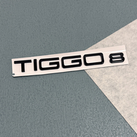 Chery Tiggo 8PLUS logotipo de la puerta trasera y maletero CHERY Etiqueta de letra ABS Material PRO etiqueta 290T 390T 400T 390T para carrocería de coche