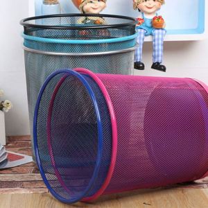 ตะกร้าใส่ขยะทรงกลม ทำจากโลหะตาข่าย - Product Image 2