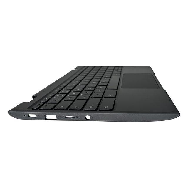 Laptop Palmrest Upper Case Top Cover with US Keyboard or Lenovo 100e Chromebook 2nd Gen AST 82CD 5CB0Z21474