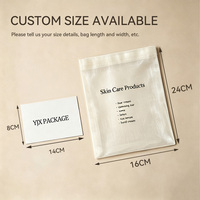 Sac à cordon en coton et lin naturel avec logo personnalisé imprimé, emballage avec tête de sac en carton pour bijoux, soins de la peau, huiles essentielles