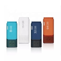 Stik memori USB asli, Flash drive USB 128 32GB 64GB 2.0 GB 16GB 8GB 4GB untuk Toshiba