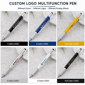 Stylos à bille multifonctions promotionnels personnalisés, stylos à bille personnalisés - Product Image 4