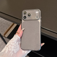 Coque Simple pour Apple 17 Pro Max en finition mate, couleur unie, en matériau TPU ; Convient pour une protection intégrale.