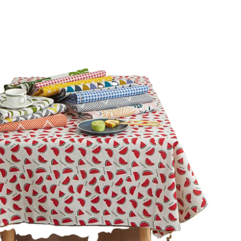 Современная минималистская домашняя скатерть из полиэстера и хлопка обеденный стол для гостиной журнальный столик коврик теплоизоляция и муравей